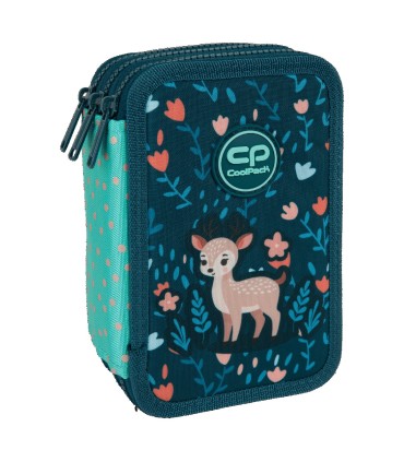 Piórnik potrójny z wyposażeniem Jumper 3 COOLPACK, DEER